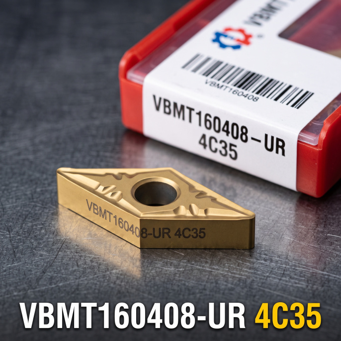 VBMT160408-UR 4C35 пластина CORUN